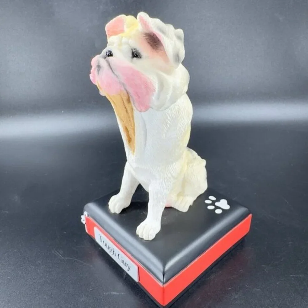 Twisted Whiskers Tough Guy Dog Figurine‎ Because Life Can Be Ruff Resin Figure